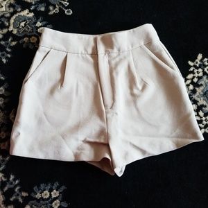 High waist shorts